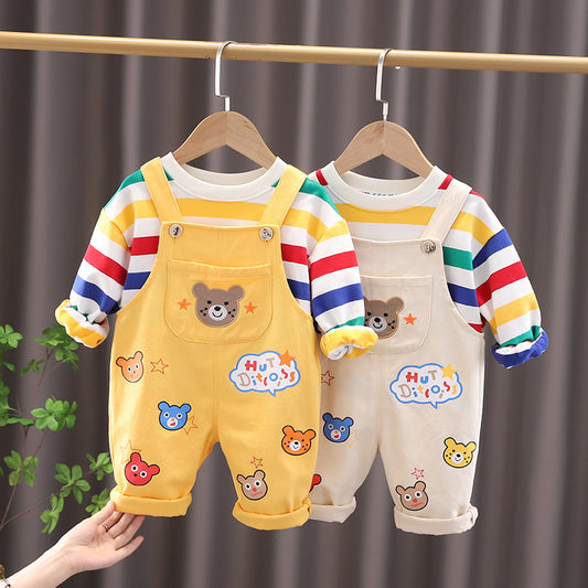 Boys' Top Overalls Suit